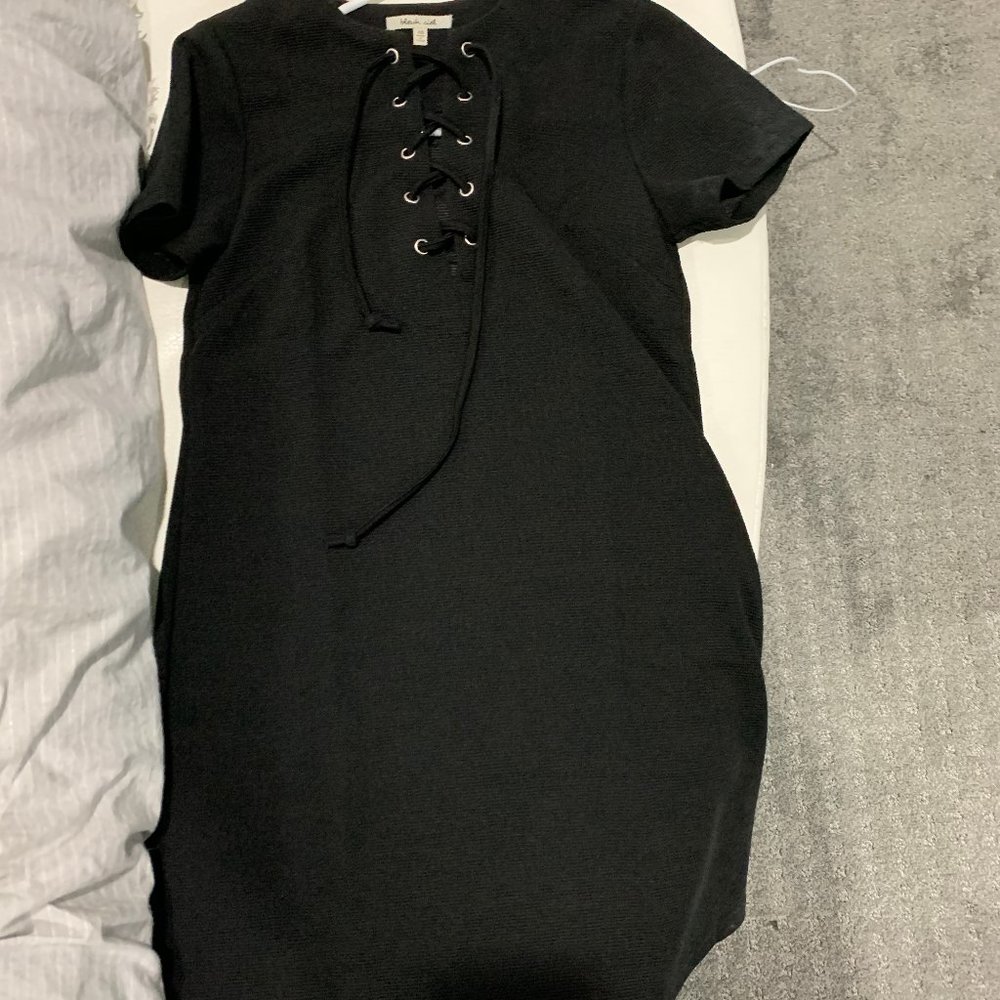black dress
